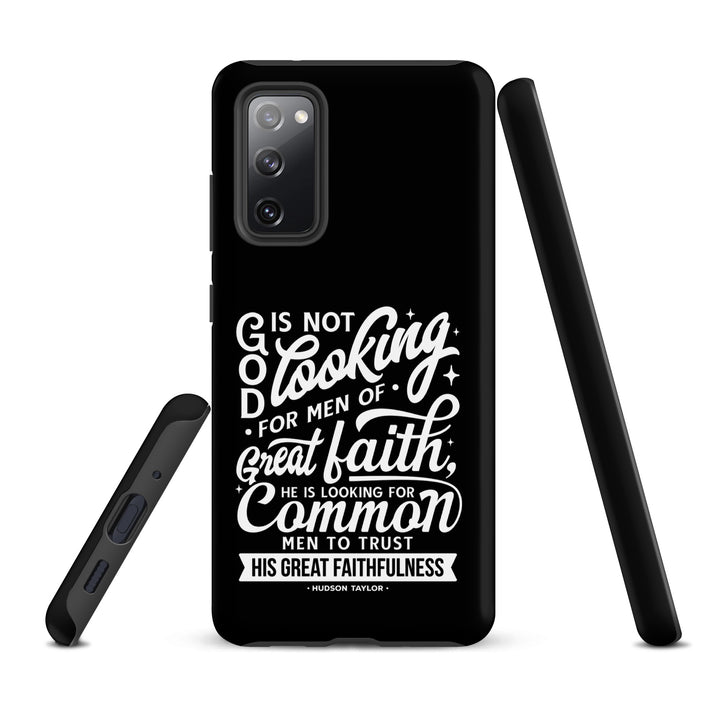 Christian Phone Case Common Men Black for Samsung® Samsung® Phone Cases   