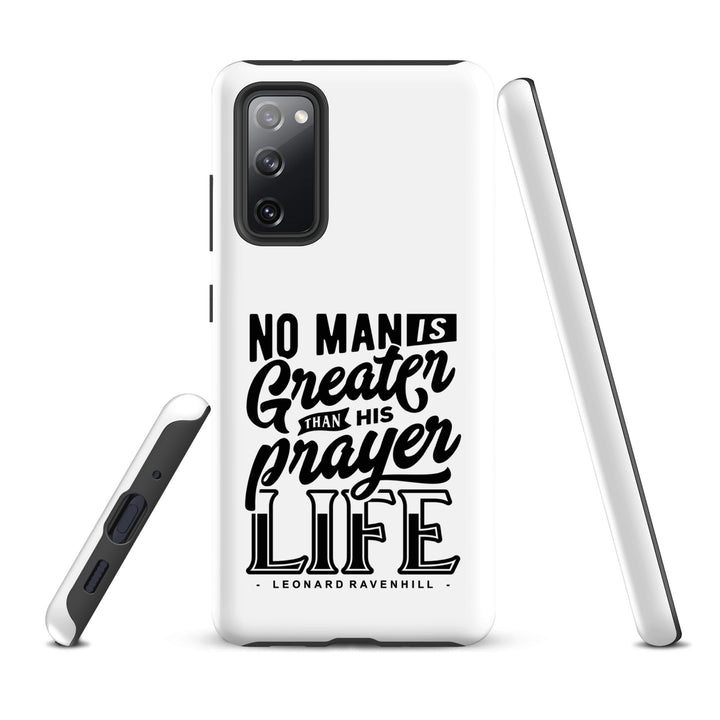 Christian Phone Case Prayer Life White for Samsung® Samsung® Phone Cases   