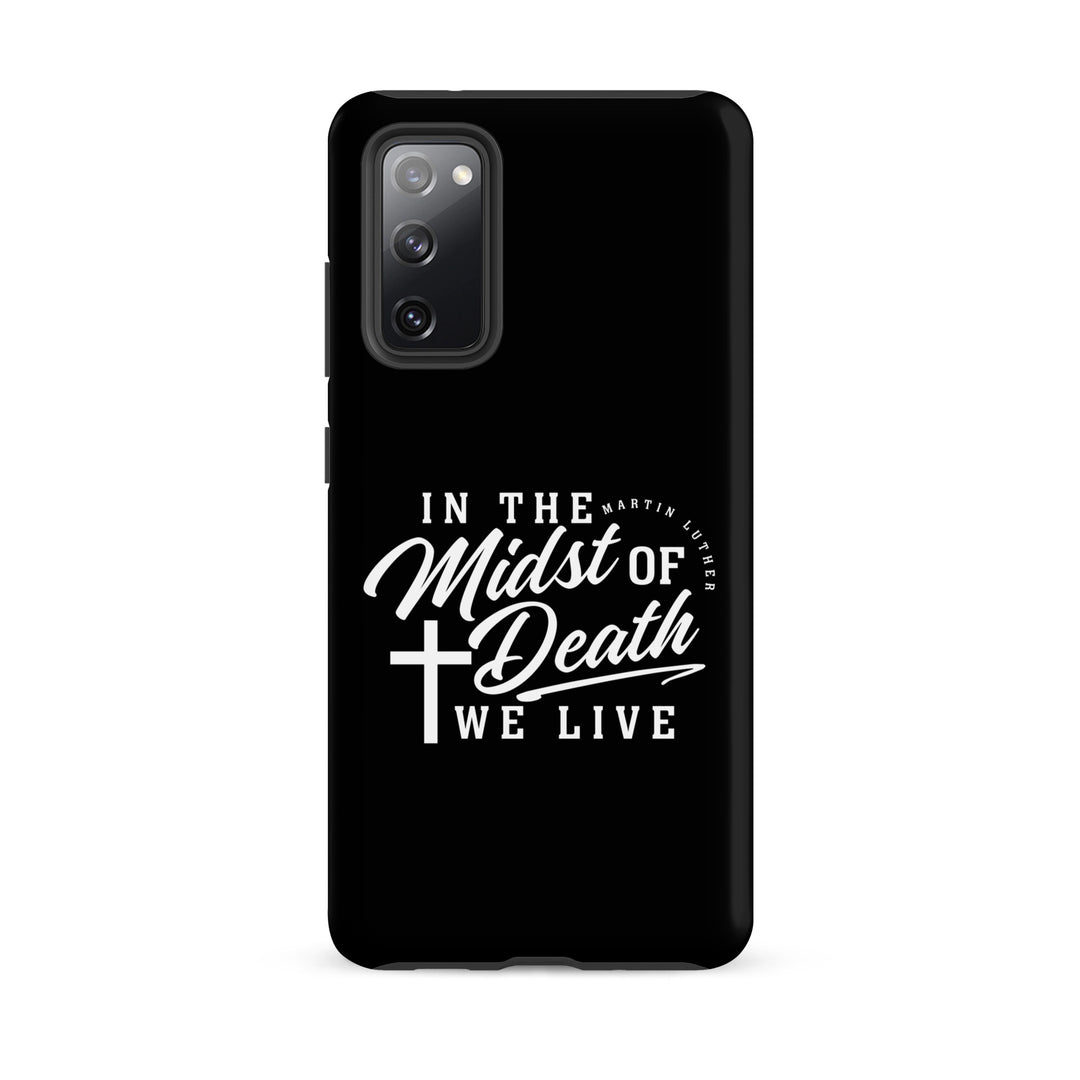 Christian Phone Case Midst of Death Black for Samsung® Samsung® Phone Cases Matte Samsung Galaxy S20 FE 