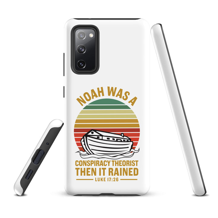 Christian Phone Case Noah Conspiracy White for Samsung® Samsung® Phone Cases   