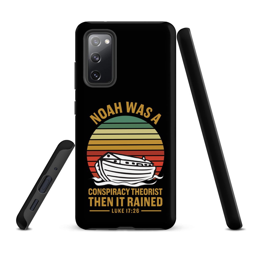 Christian Phone Case Noah Conspiracy Black for Samsung® Samsung® Phone Cases   