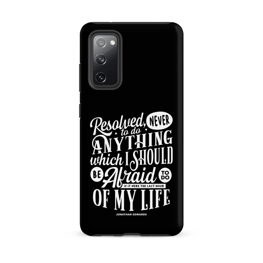 Christian Phone Case Last Hour Black for Samsung® Samsung® Phone Cases Matte Samsung Galaxy S20 FE 