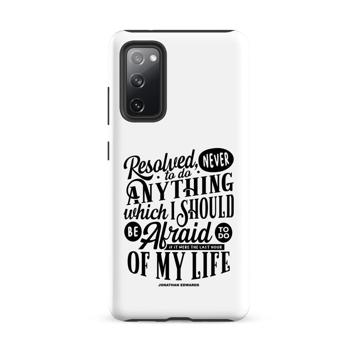 Christian Phone Case Last Hour White for Samsung® Samsung® Phone Cases Matte Samsung Galaxy S20 FE 