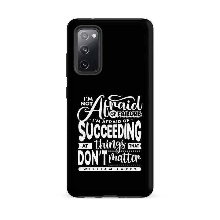 Christian Phone Case Things That Matter Black for Samsung® Samsung® Phone Cases Matte Samsung Galaxy S20 FE 