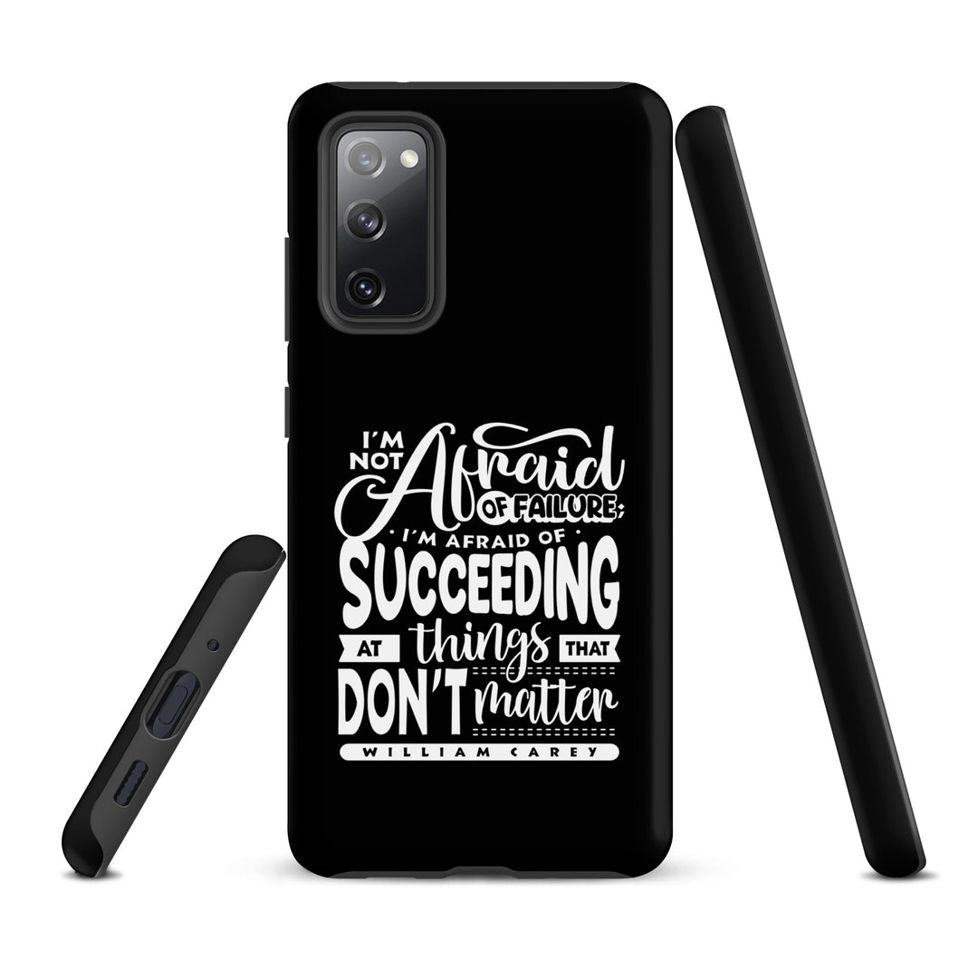 Christian Phone Case Things That Matter Black for Samsung® Samsung® Phone Cases   