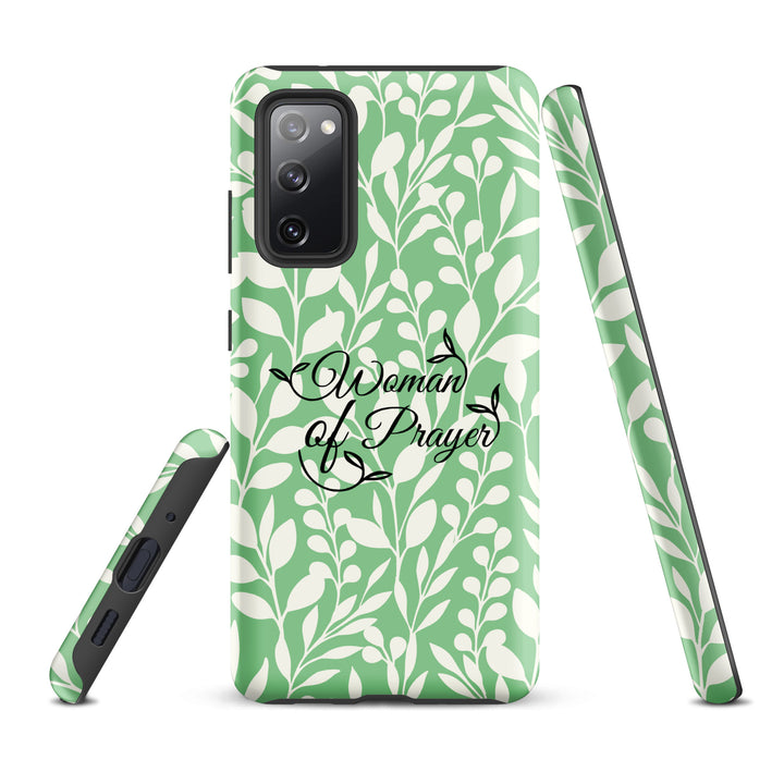 Christian Phone Case Woman of Prayer Green for Samsung® Samsung® Phone Cases   