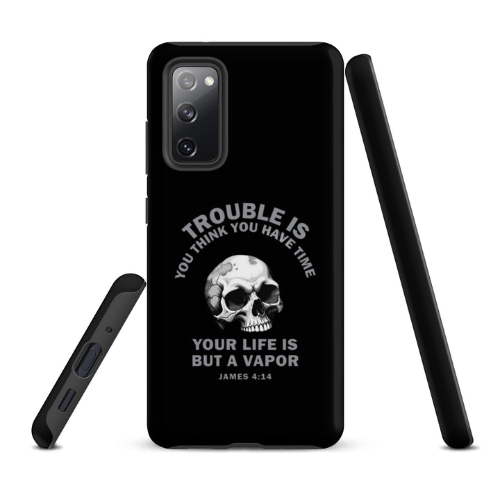 Christian Phone Case Life Is Vapor Black for Samsung® Samsung® Phone Cases   