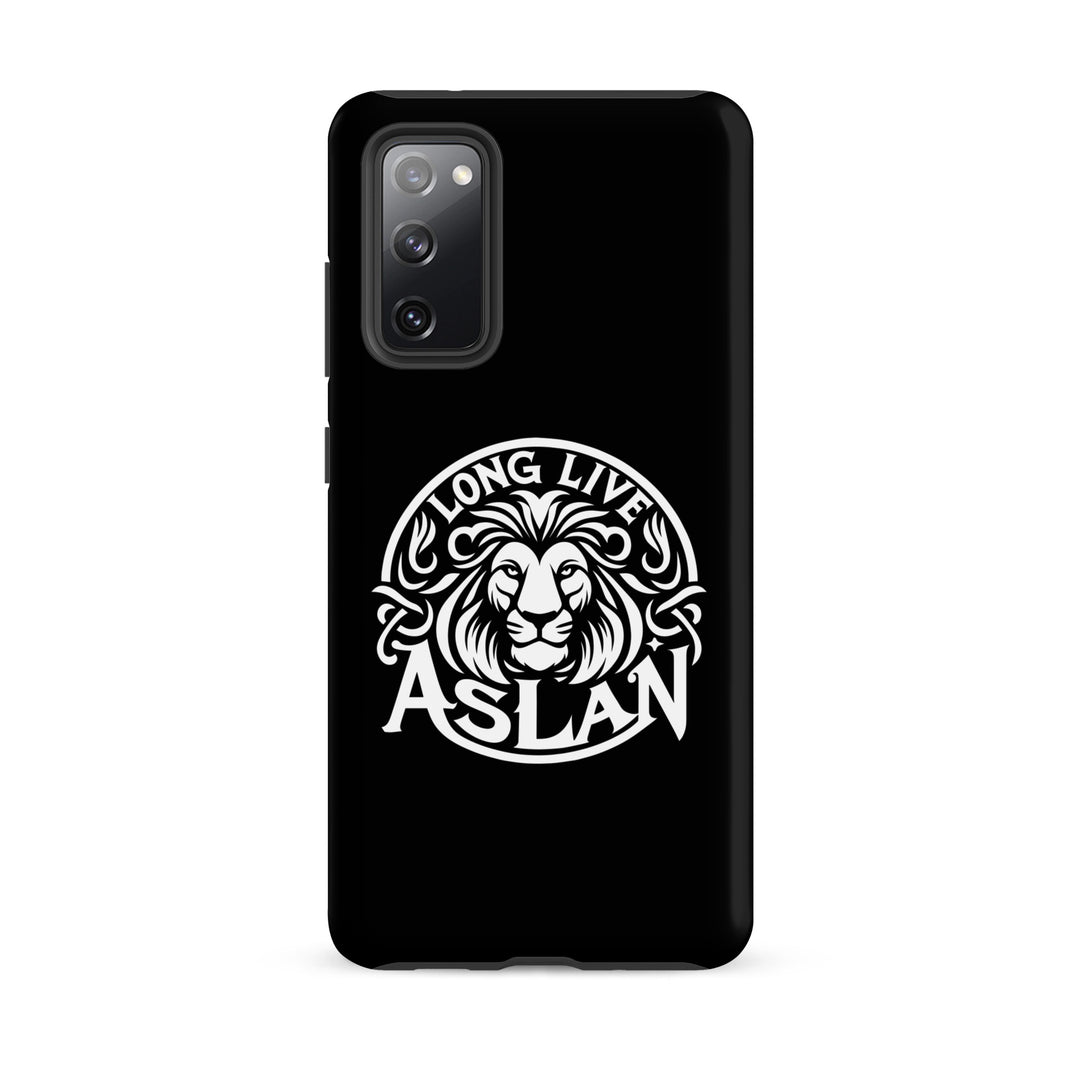 Christian Phone Case Long Live Aslan Black for Samsung® Samsung® Phone Cases Matte Samsung Galaxy S20 FE 