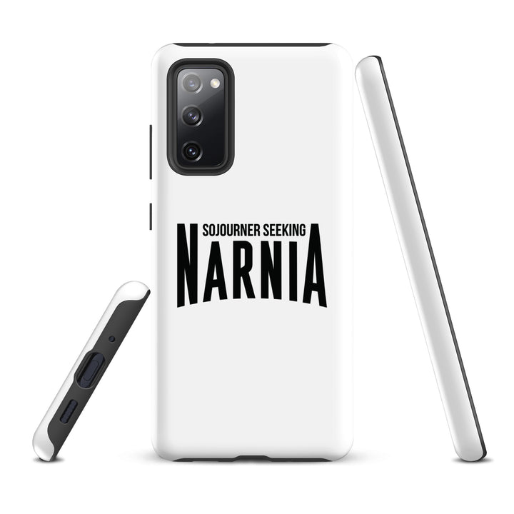 Christian Phone Case Sojourner Seeking Narnia White for Samsung® Samsung® Phone Cases   