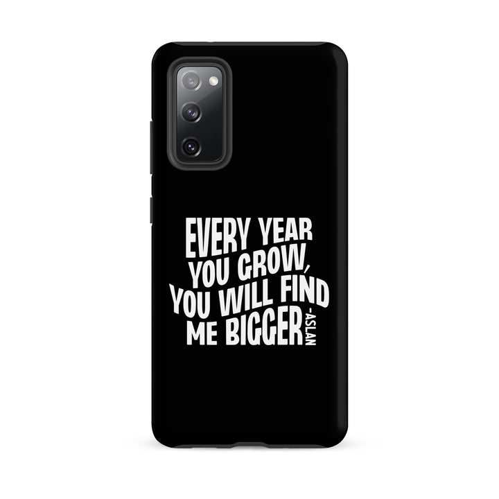 Christian Phone Case Every Year You Grow Black for Samsung® Samsung® Phone Cases Matte Samsung Galaxy S20 FE 