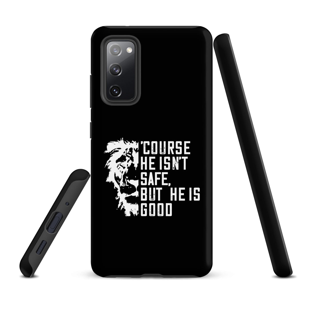 Christian Phone Case Christian Phone 'Course He Isn't Safe Black for Samsung® Samsung® Phone Cases   