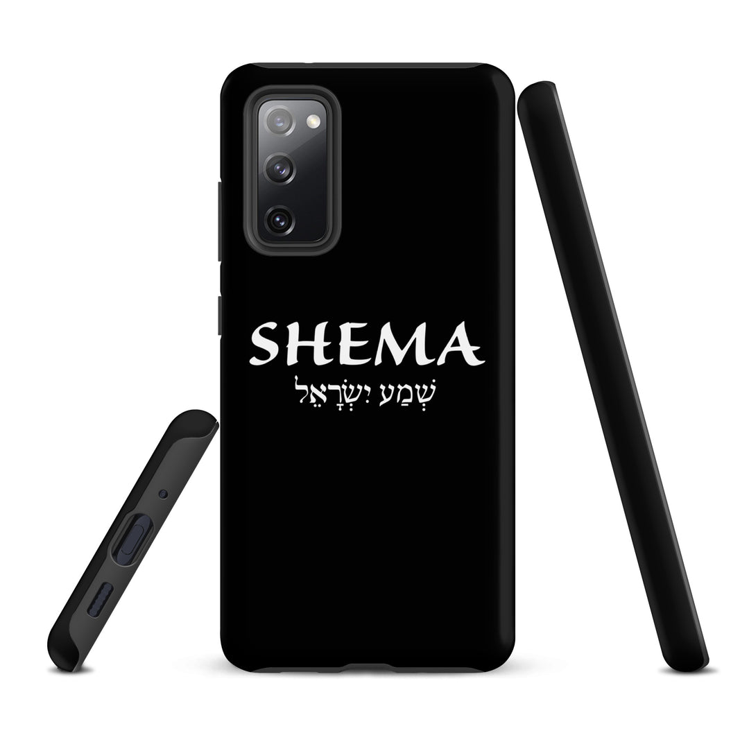 Christian Phone Case Shema Hebrew Black for Samsung® Samsung® Phone Cases   