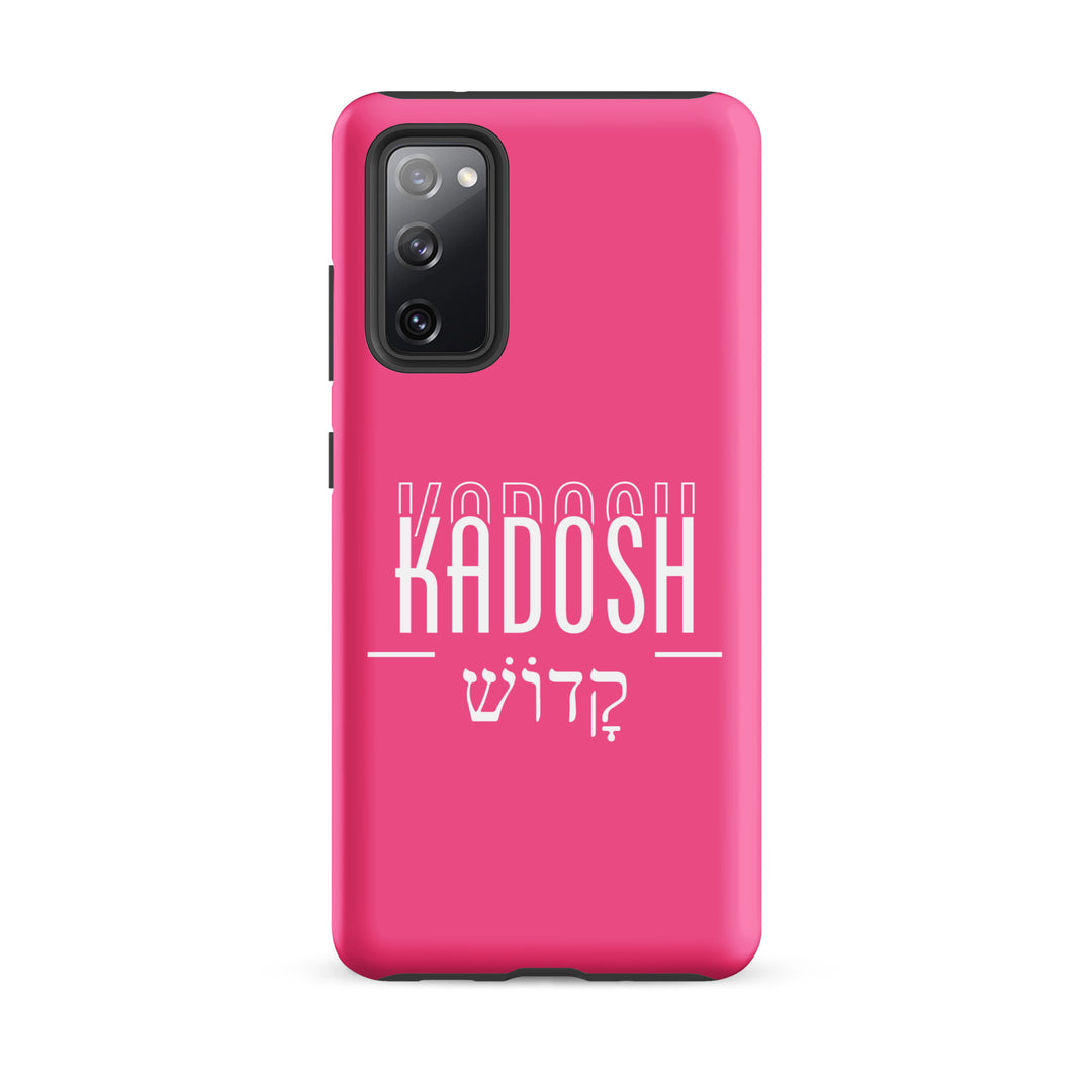 Christian Phone Case Kadosh Hebrew Pink for Samsung® Samsung® Phone Cases Matte Samsung Galaxy S20 FE 