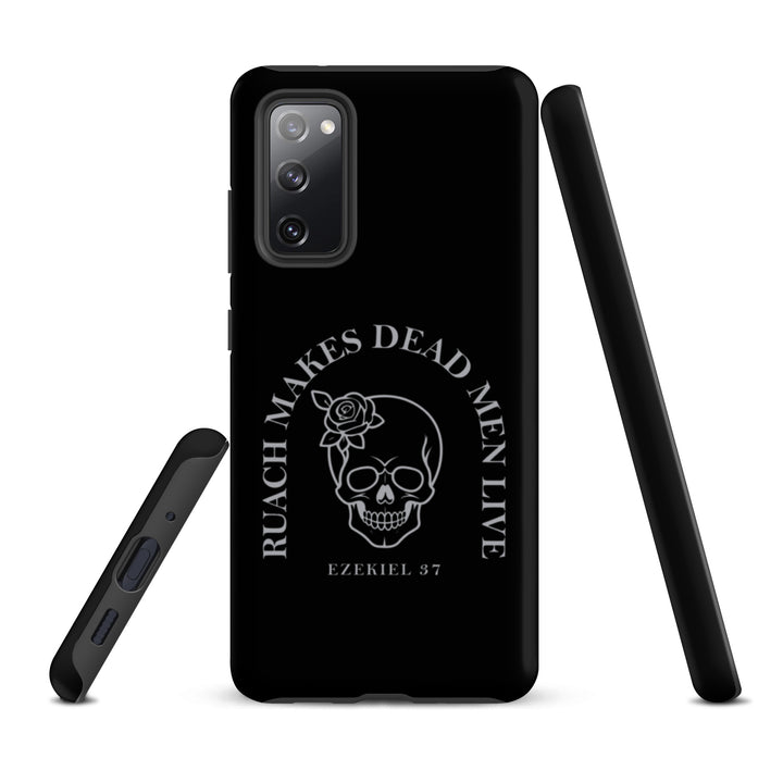 Christian Phone Case Ruach Makes Dead Men Live Black for Samsung® Samsung® Phone Cases   