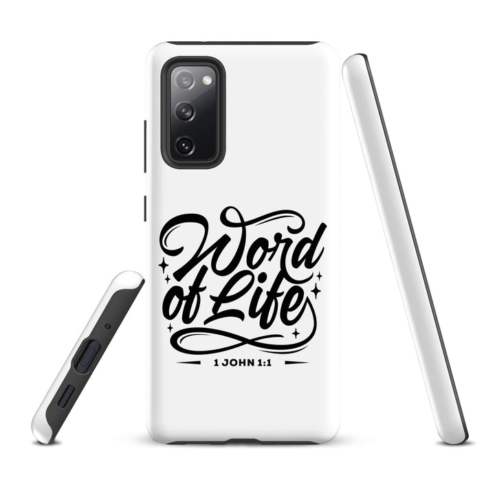 Christian Phone Case Word of Life White for Samsung® Samsung® Phone Cases   