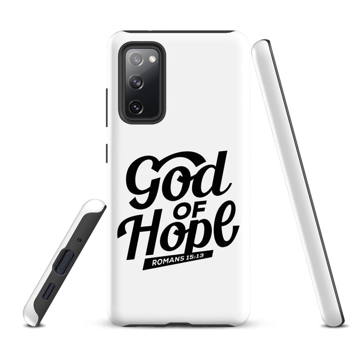 Christian Phone Case God of Hope White for Samsung® Samsung® Phone Cases   