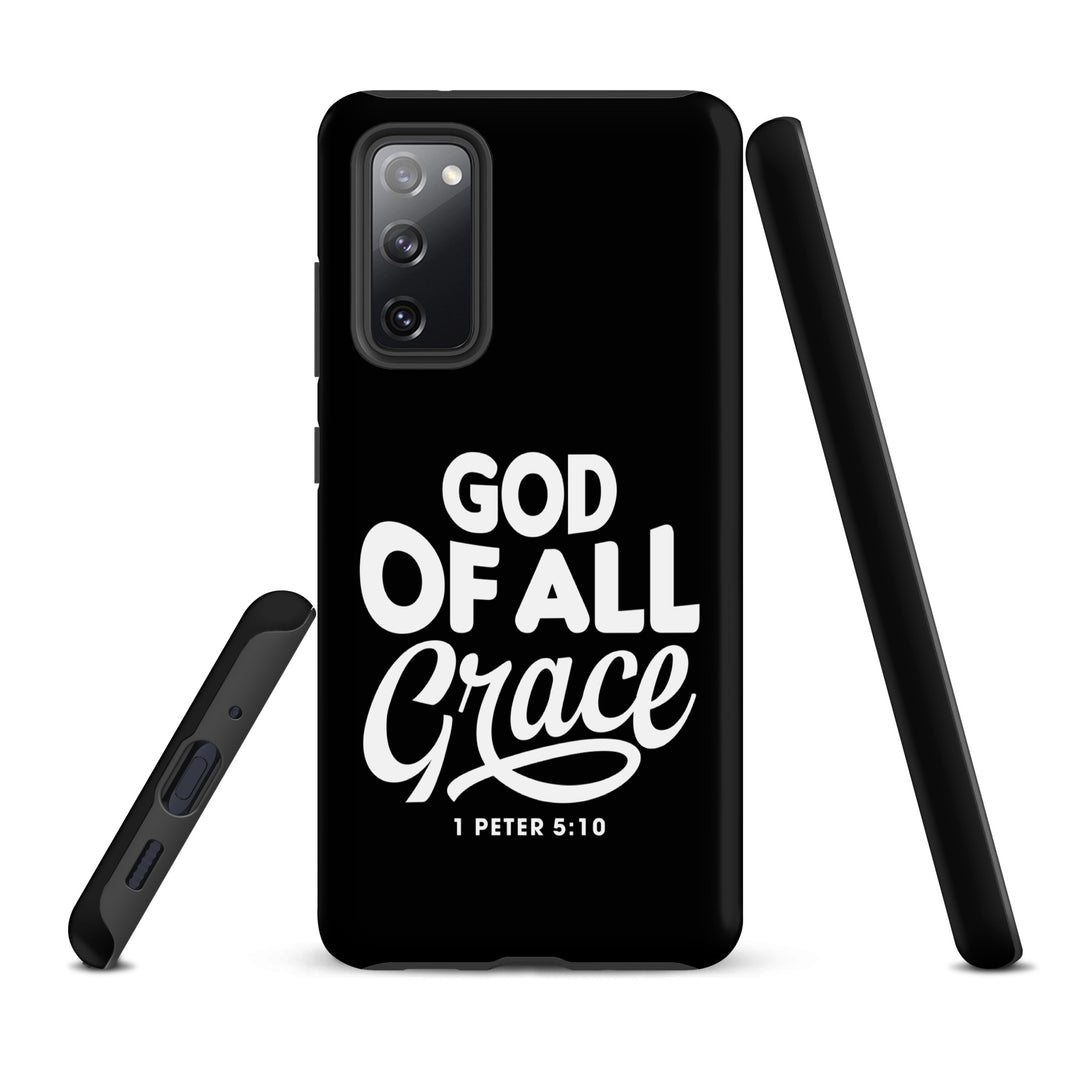 Christian Phone Case God of All Grace Black for Samsung® Samsung® Phone Cases   