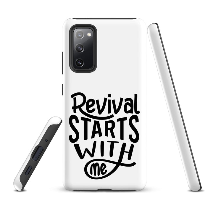 Christian Phone Case Revival Starts With Me White for Samsung® Samsung® Phone Cases   