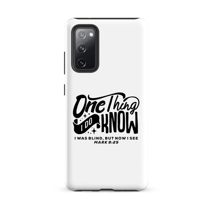 Christian Phone Case Now I See White for Samsung® Samsung® Phone Cases Matte Samsung Galaxy S20 FE 