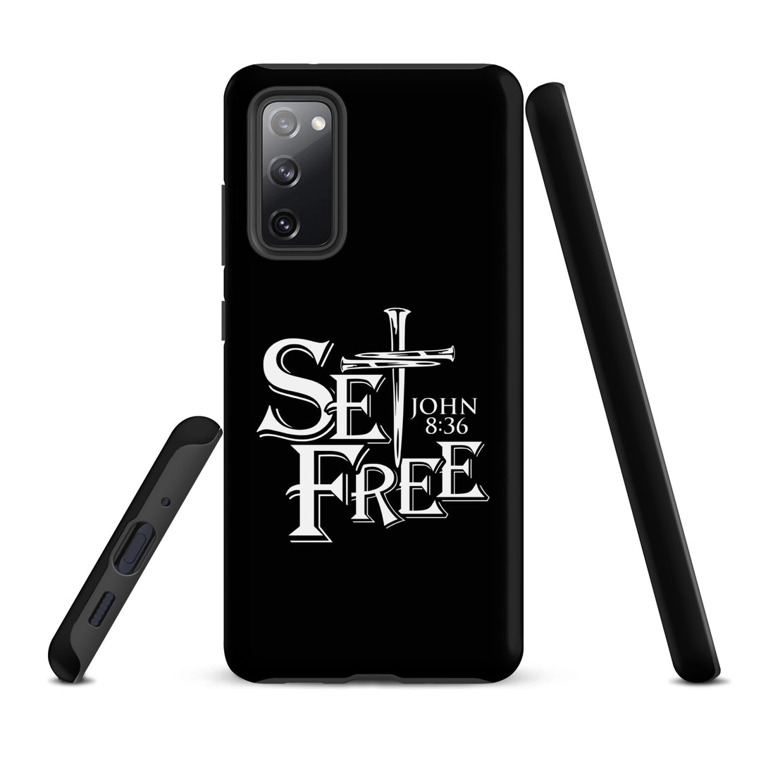 Christian Phone Case Set Free Black for Samsung® Samsung® Phone Cases   