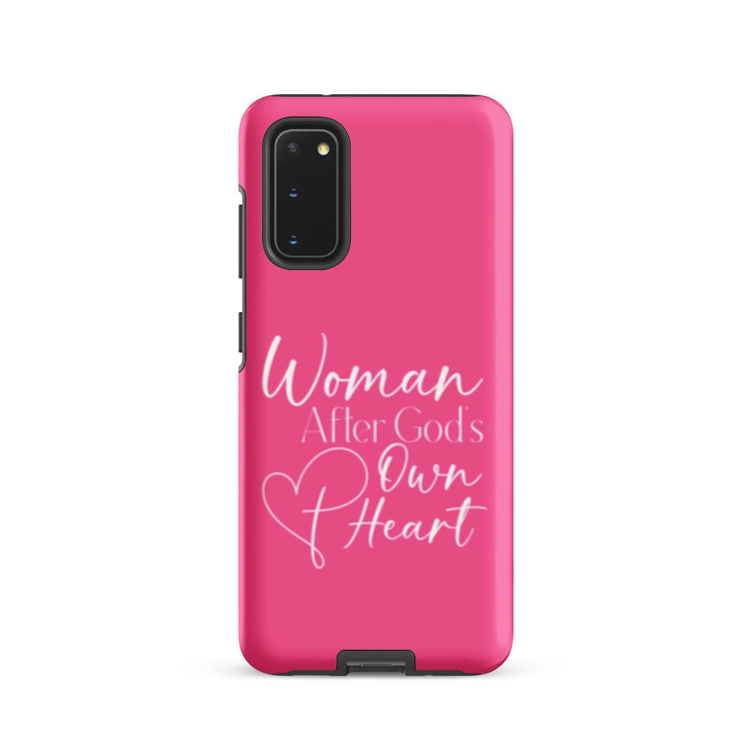 Christian Phone Case Woman After God's Heart for Samsung® Samsung® Phone Cases Matte Samsung Galaxy S20 