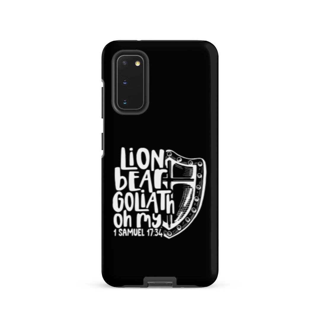 Christian Phone Case Lion Bear Goliath Oh My for Samsung® Samsung® Phone Cases Matte Samsung Galaxy S20 