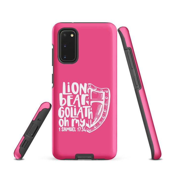 Christian Phone Case Lion Bear Goliath Oh My for Samsung® Samsung® Phone Cases   