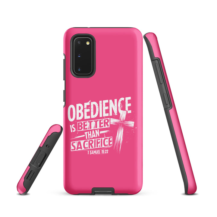 Christian Phone Case Obedience Is Better for Samsung® Samsung® Phone Cases   