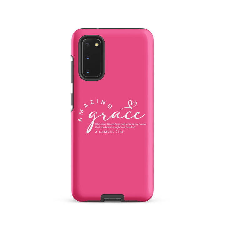 Christian Phone Case Amazing Grace Pink for Samsung® Samsung® Phone Cases Matte Samsung Galaxy S20 