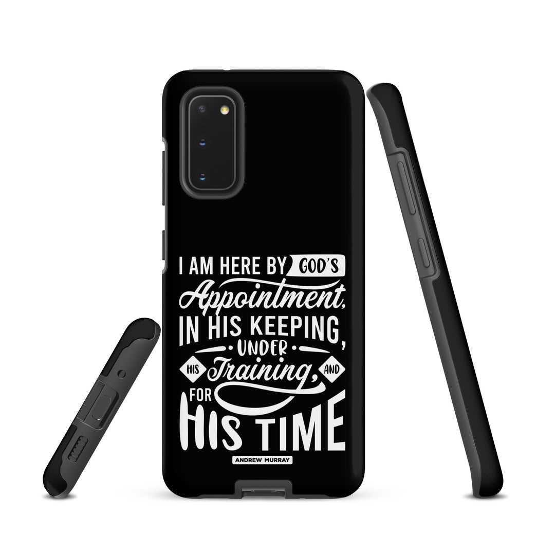 Christian Phone Case His Time Black for Samsung® Samsung® Phone Cases   