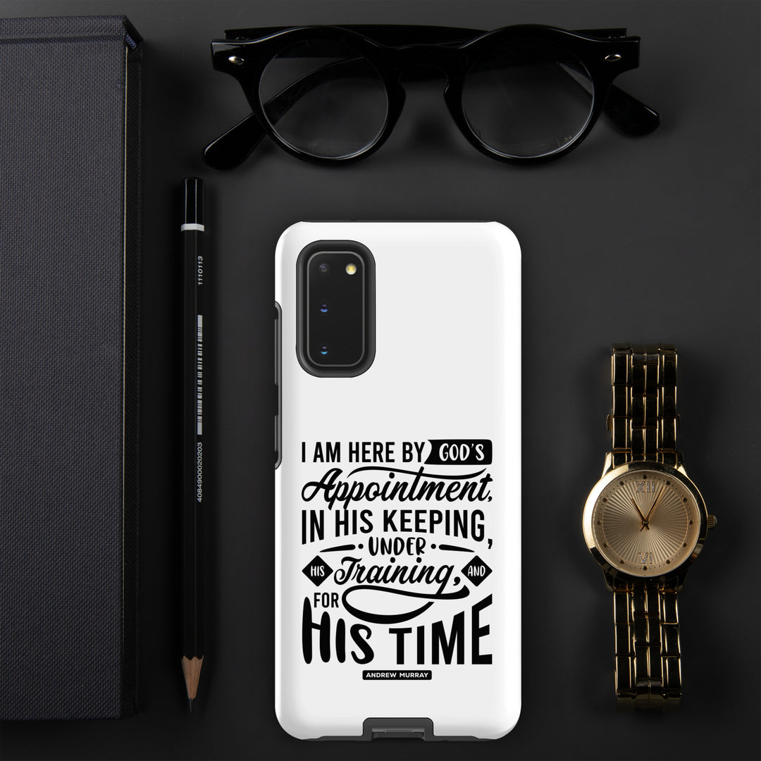 Christian Phone Case His Time White for Samsung® Samsung® Phone Cases   