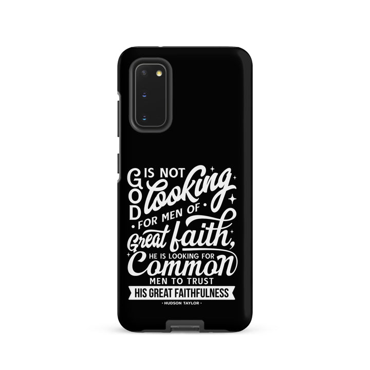 Christian Phone Case Common Men Black for Samsung® Samsung® Phone Cases Matte Samsung Galaxy S20 