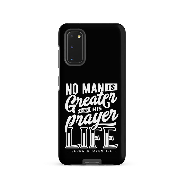 Christian Phone Case Prayer Life Black for Samsung® Samsung® Phone Cases Matte Samsung Galaxy S20 