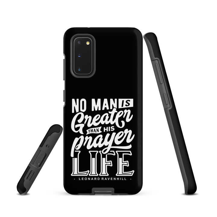 Christian Phone Case Prayer Life Black for Samsung® Samsung® Phone Cases   