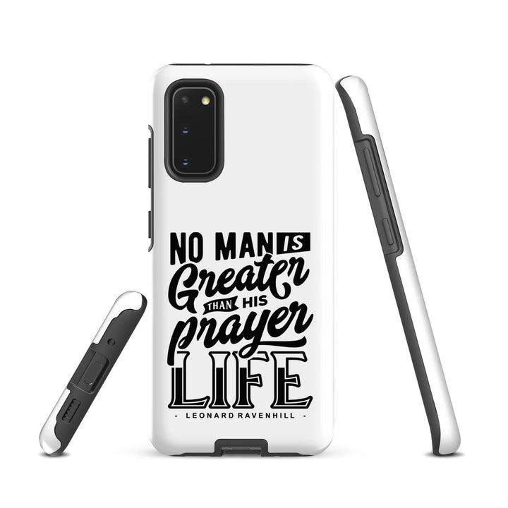 Christian Phone Case Prayer Life White for Samsung® Samsung® Phone Cases   