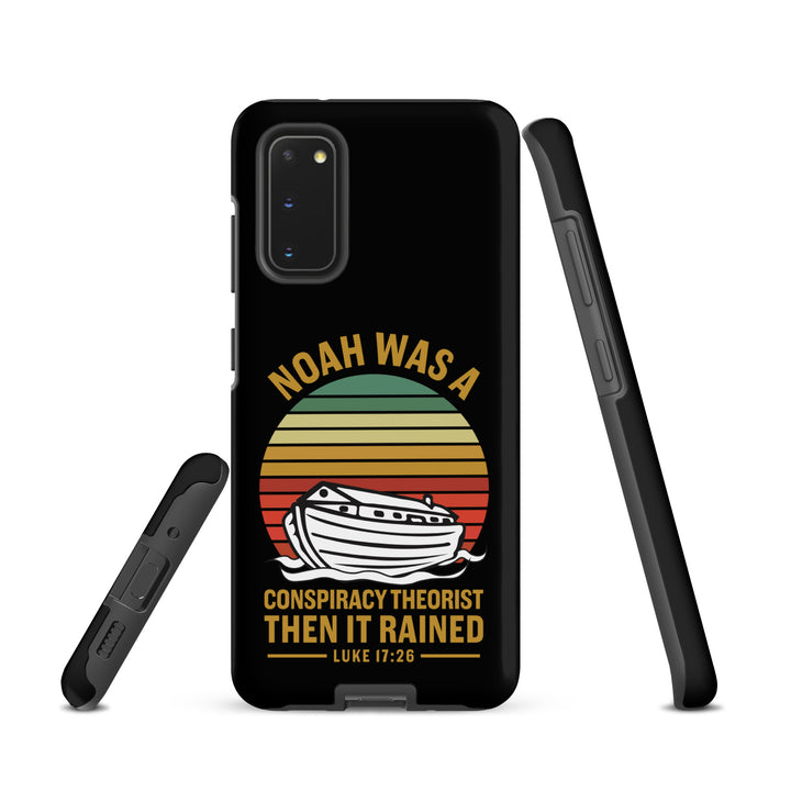 Christian Phone Case Noah Conspiracy Black for Samsung® Samsung® Phone Cases   