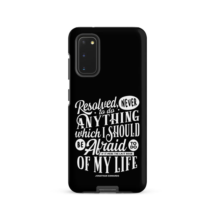 Christian Phone Case Last Hour Black for Samsung® Samsung® Phone Cases Matte Samsung Galaxy S20 