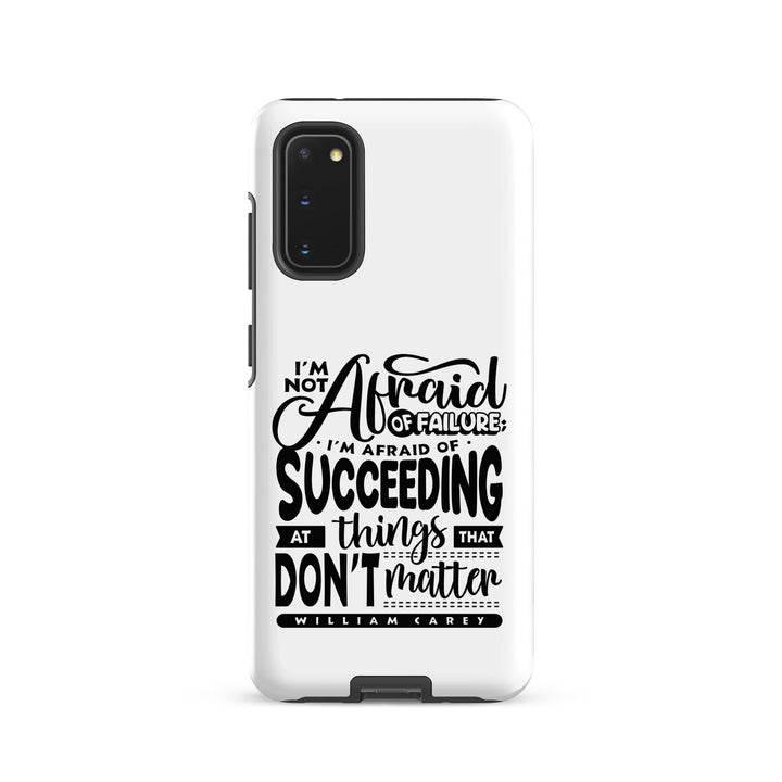 Christian Phone Case Things That Matter White for Samsung® Samsung® Phone Cases Matte Samsung Galaxy S20 