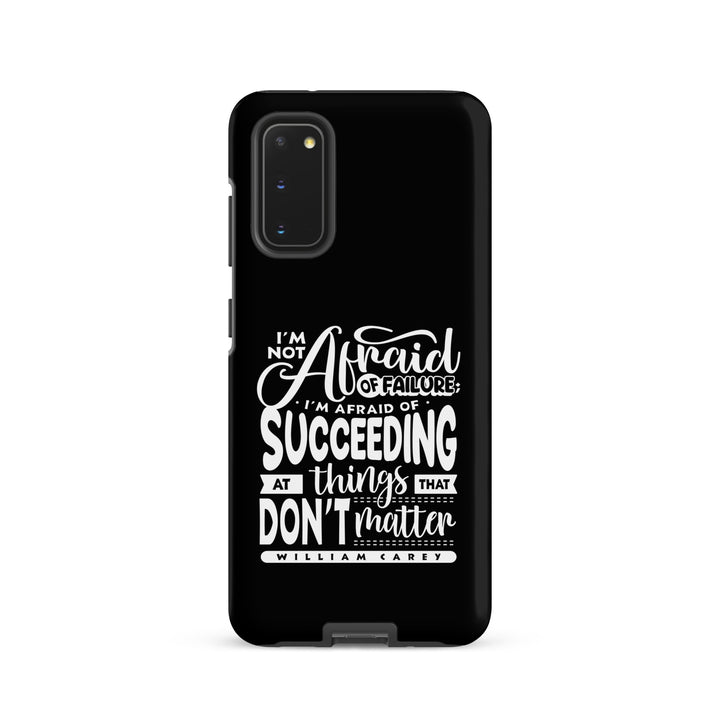 Christian Phone Case Things That Matter Black for Samsung® Samsung® Phone Cases Matte Samsung Galaxy S20 