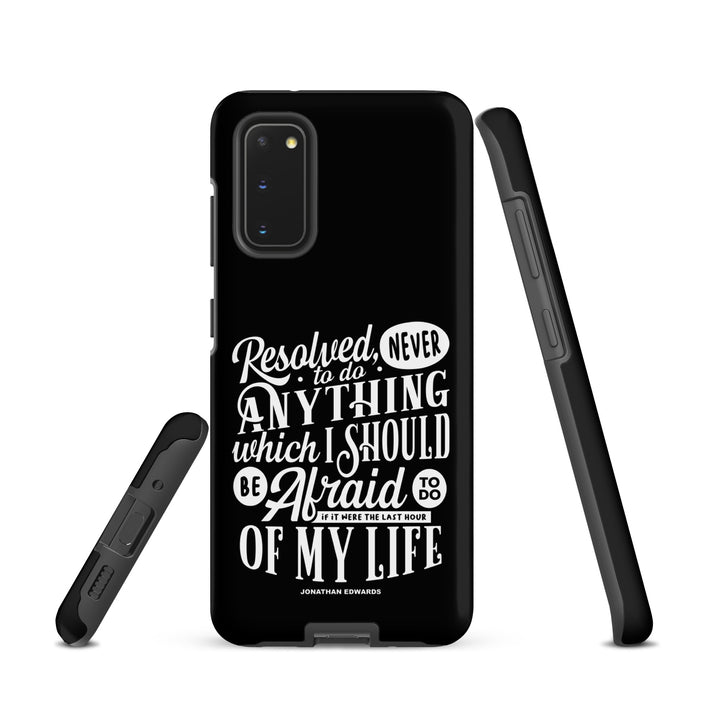 Christian Phone Case Last Hour Black for Samsung® Samsung® Phone Cases   