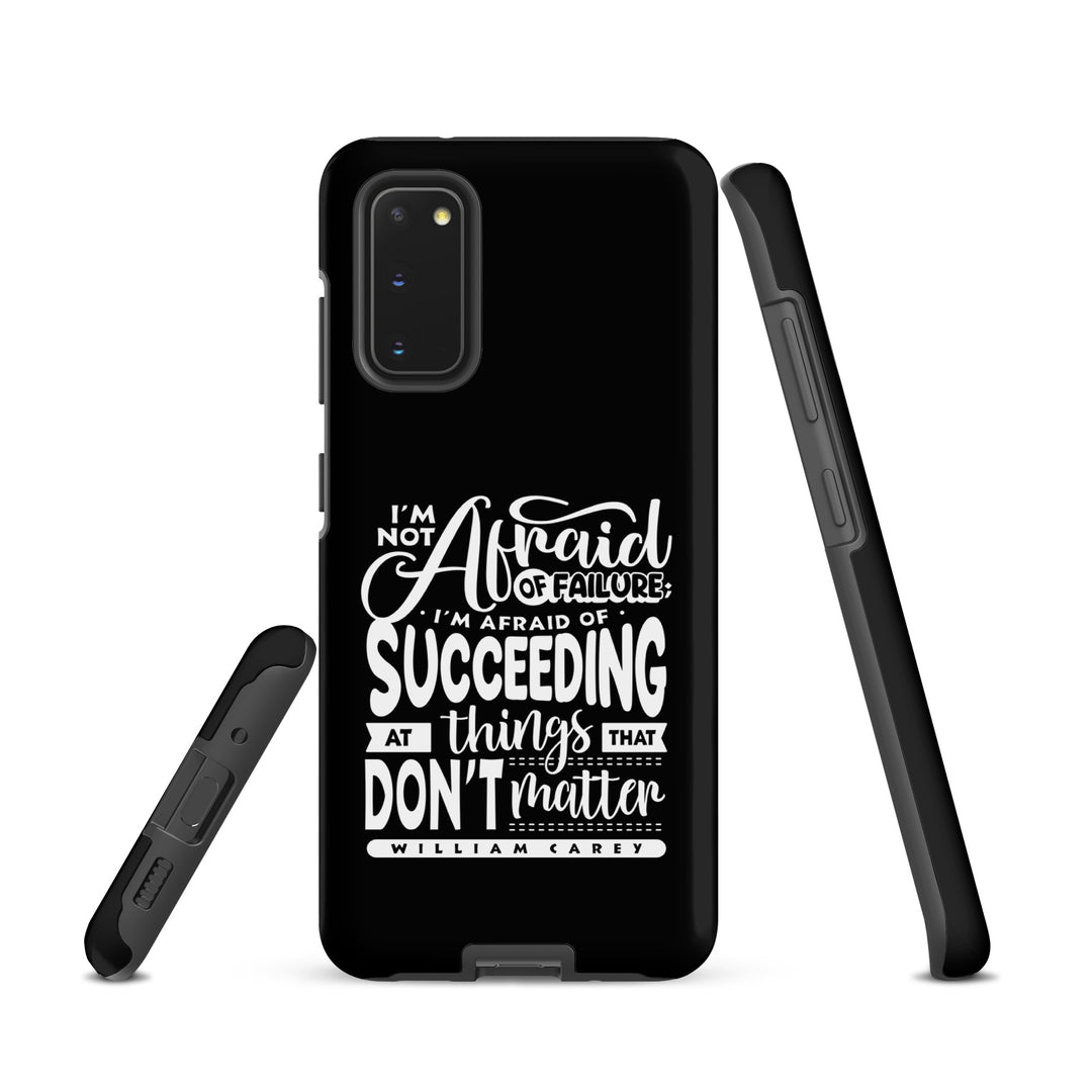 Christian Phone Case Things That Matter Black for Samsung® Samsung® Phone Cases   