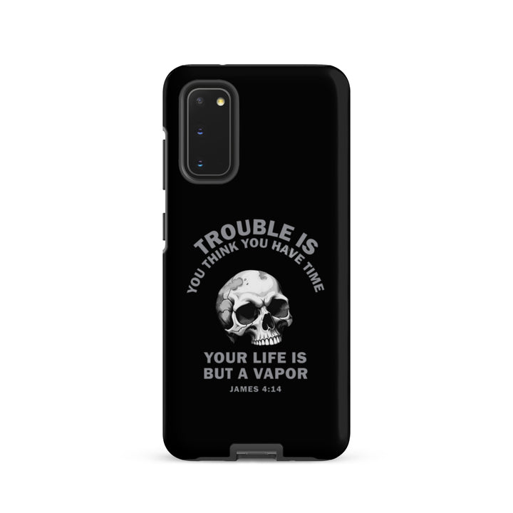 Christian Phone Case Life Is Vapor Black for Samsung® Samsung® Phone Cases Matte Samsung Galaxy S20 