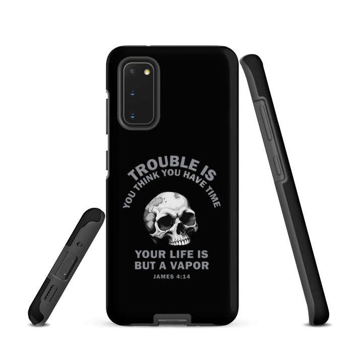 Christian Phone Case Life Is Vapor Black for Samsung® Samsung® Phone Cases   