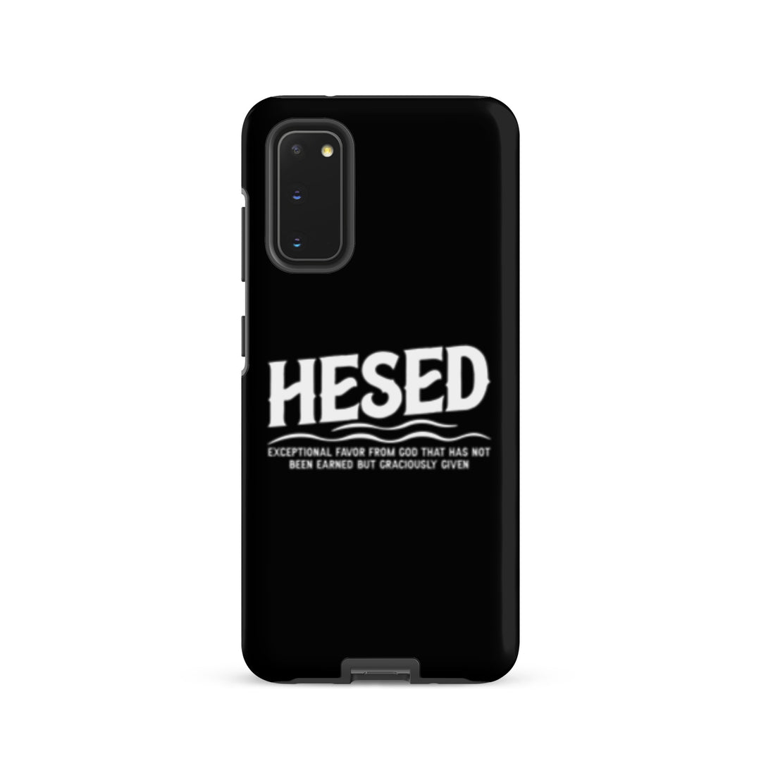 Christian Phone Case Exceptional Favor Black for Samsung® Samsung® Phone Cases Matte Samsung Galaxy S20 