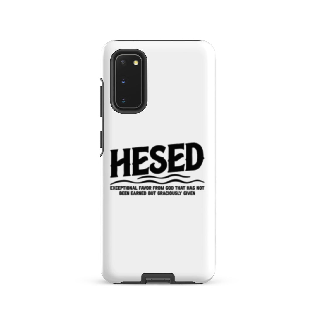 Christian Phone Case Hesed Exceptional Favor White for Samsung® Samsung® Phone Cases Matte Samsung Galaxy S20 