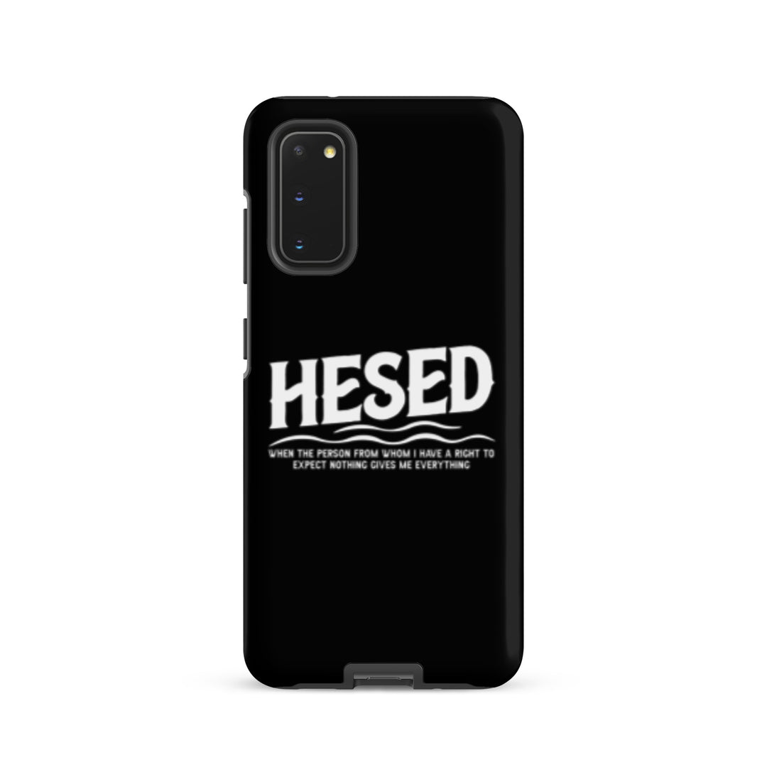 Christian Phone Case Hesed Everything Black  for Samsung® Samsung® Phone Cases Matte Samsung Galaxy S20 