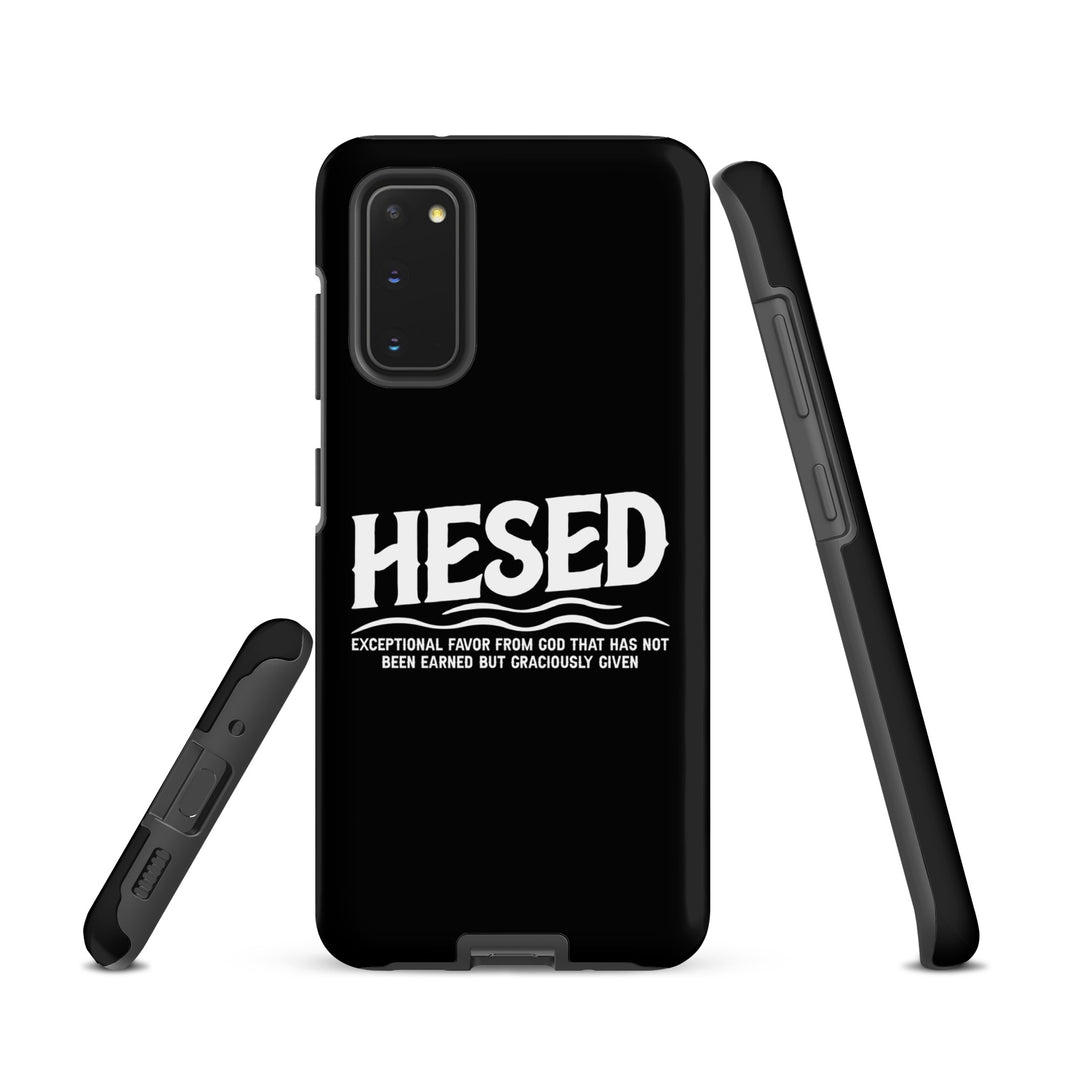 Christian Phone Case Exceptional Favor Black for Samsung® Samsung® Phone Cases   