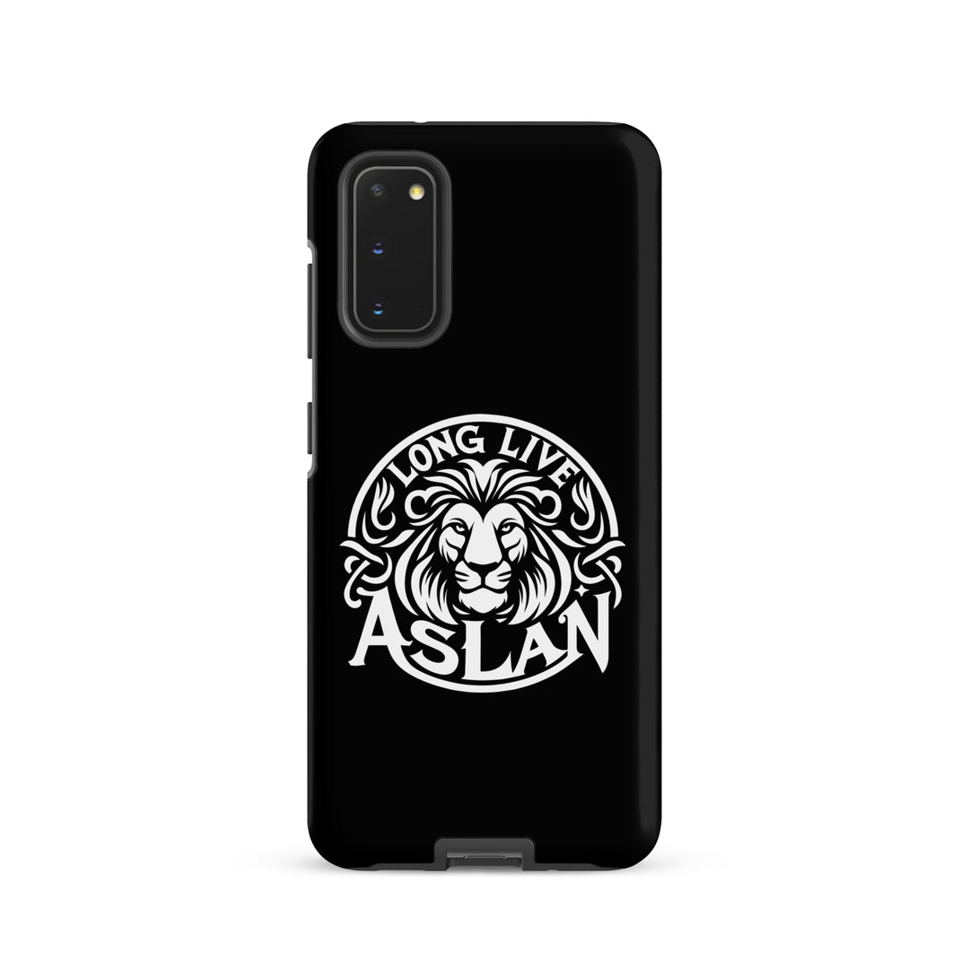 Christian Phone Case Long Live Aslan Black for Samsung® Samsung® Phone Cases Matte Samsung Galaxy S20 