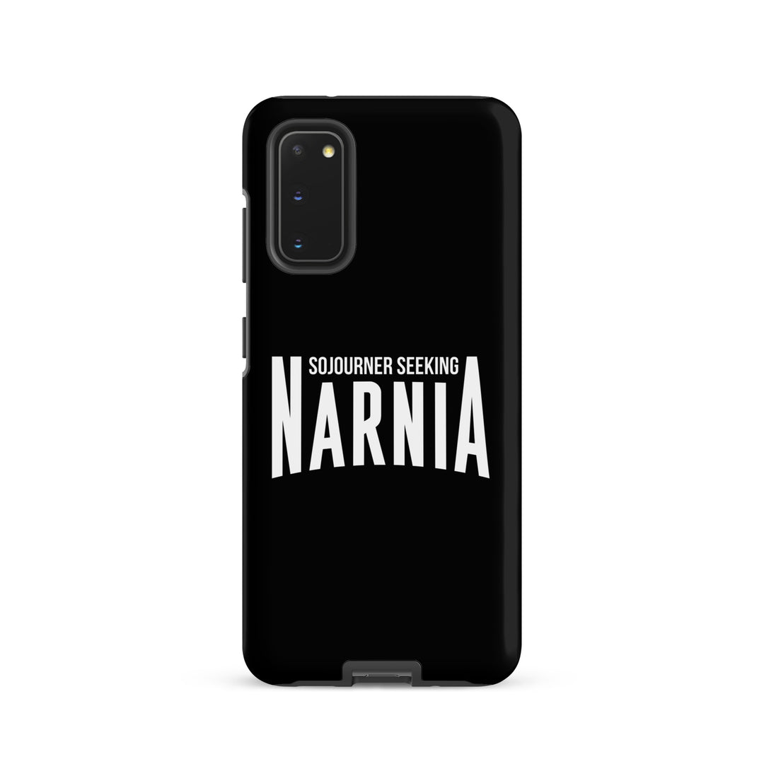 Christian Phone Case Sojourner Seeking Narnia Black for Samsung® Samsung® Phone Cases Matte Samsung Galaxy S20 