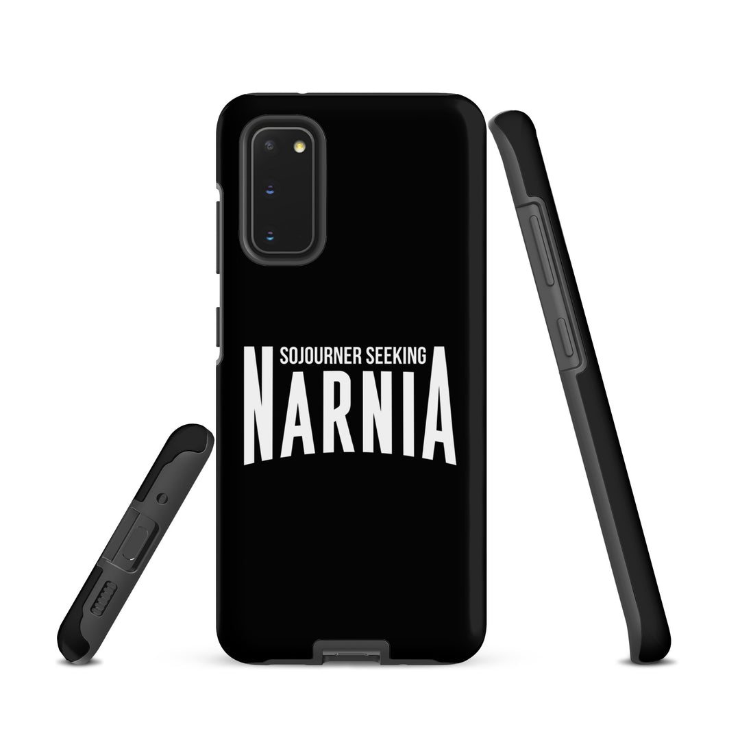 Christian Phone Case Sojourner Seeking Narnia Black for Samsung® Samsung® Phone Cases   